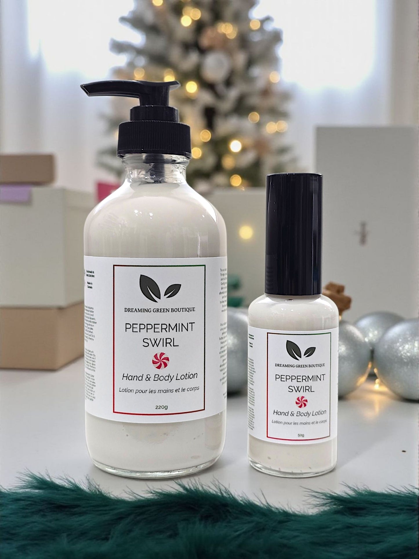 Peppermint Swirl Hand & Body Lotion