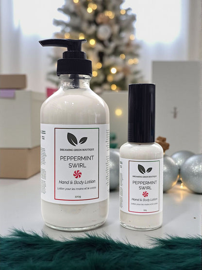 Peppermint Swirl Hand & Body Lotion